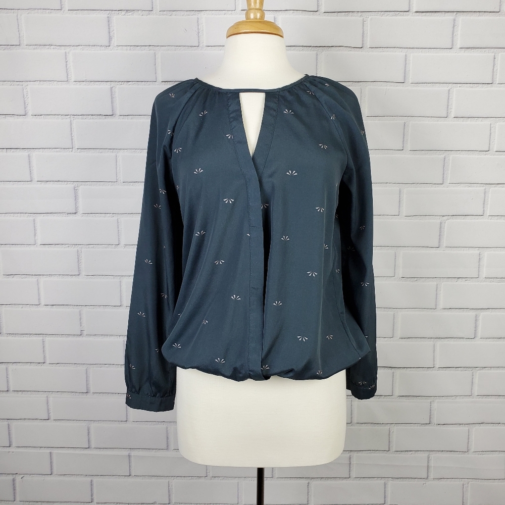 Creative Commune Navy Blue Long Sleeve Blo…